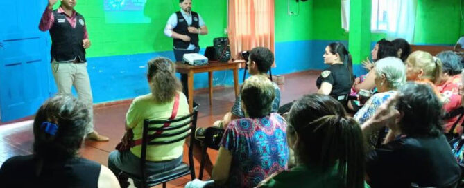 SANTO PIPÓ: Charla de Cibercrimen para prevenir estafas digitales en adultos mayores